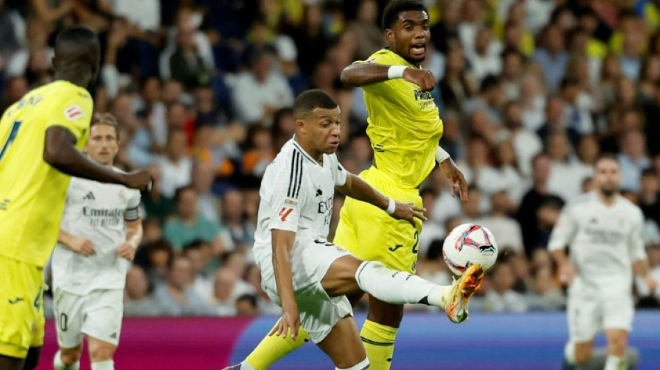 Espagne: le Real Madrid en gestion face &agrave; Villarreal, Mbapp&eacute; en jambes