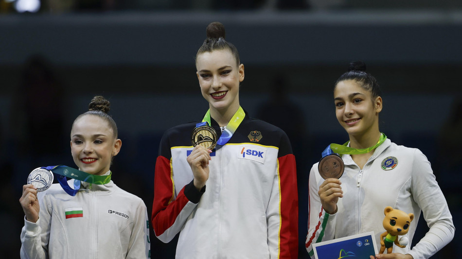 Mondiali ritmica: Raffaeli, "Fiera di questo bronzo"