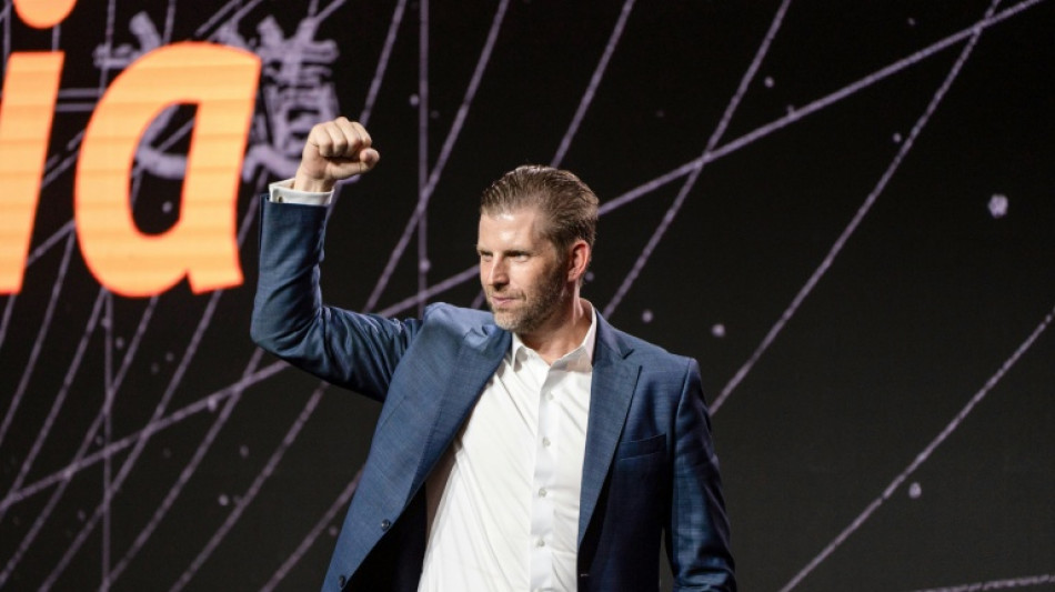 Trump son hypes bitcoin on Hong Kong leg of Asia trip