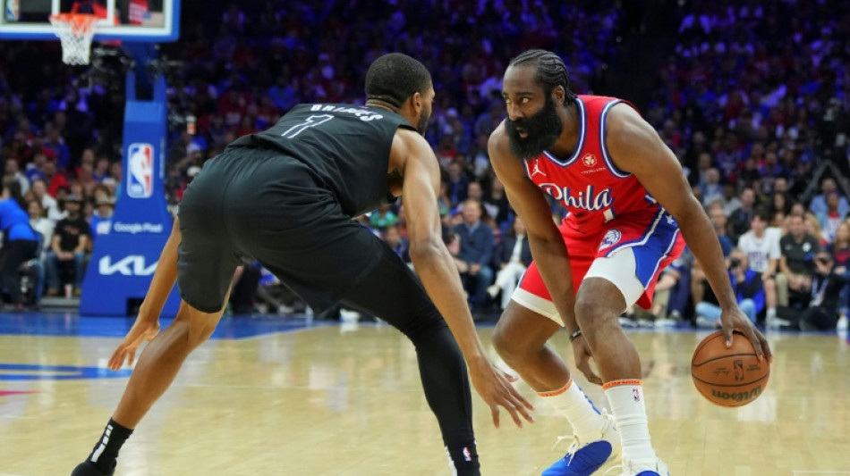 Embiid, Harden spark 76ers over Nets in NBA playoff opener