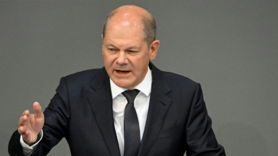 Bundeskanzler Scholz gibt Regierungserkl&auml;rung zu EU- sowie G7- und Nato-Gipfeln ab