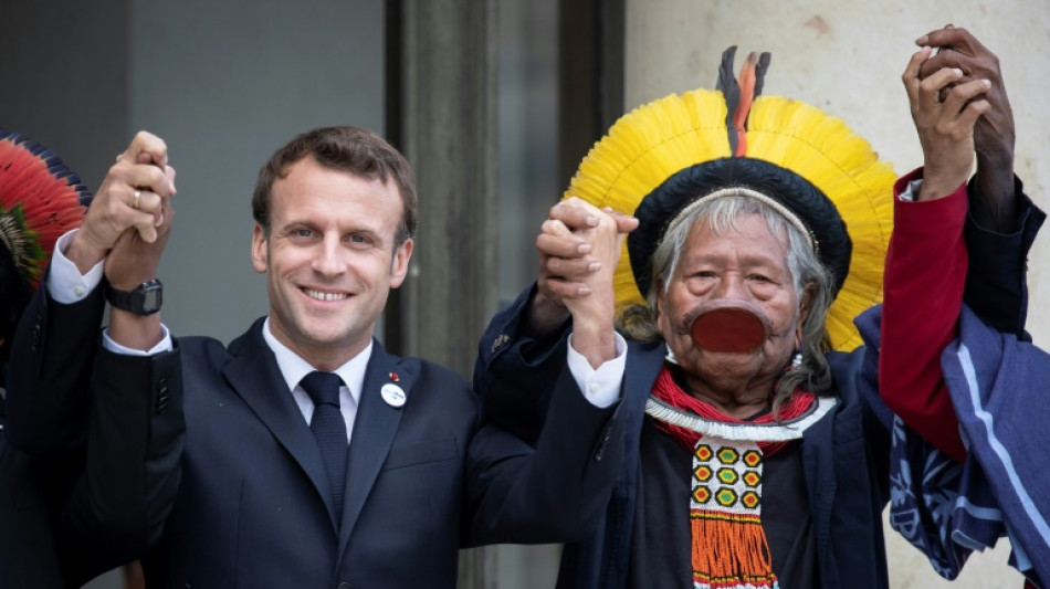 Francia conceder&aacute; su m&aacute;s alta distinci&oacute;n al cacique Raoni