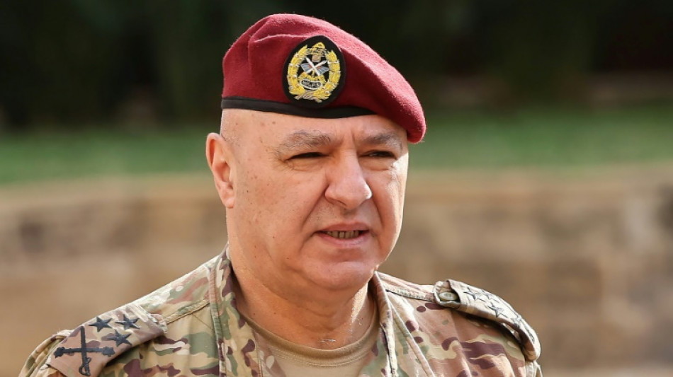 Joseph Aoun, o comandante-chefe do ex&eacute;rcito que assumiu a presid&ecirc;ncia do L&iacute;bano