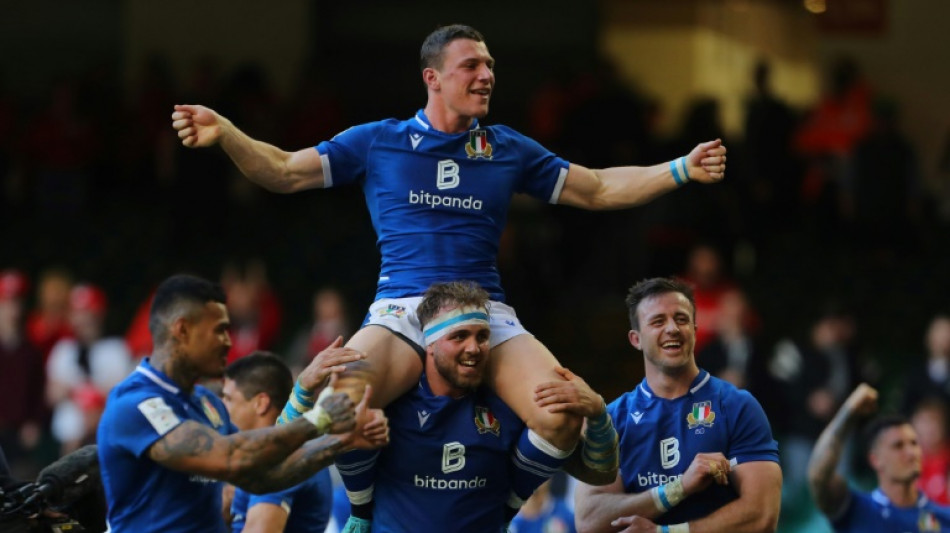 Rugby: premi&egrave;re victoire dans le Tournoi depuis 7 ans pour l'Italie, 22-21 au pays de Galles