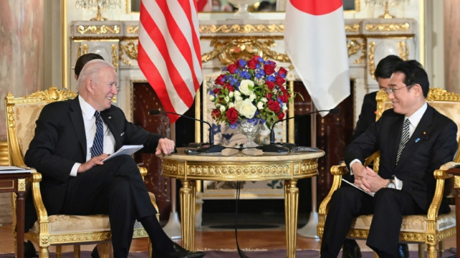Biden bekr&auml;ftigt bei Besuch in Tokio Zusammenarbeit mit Japan