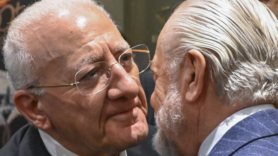 De Luca, ricordo Juve indegna quando Napoli non part&igrave; per covid