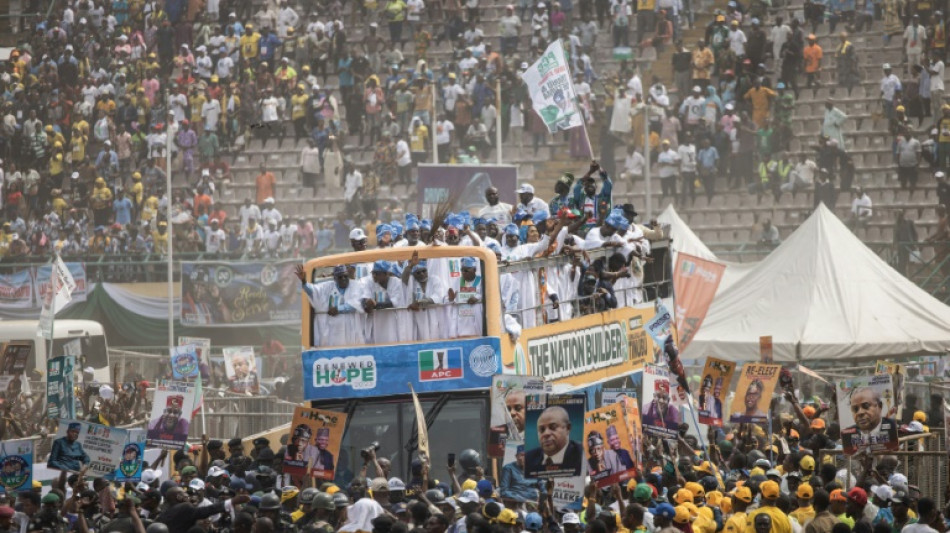 Nigeria's tense election campaign ends with appeals for calm