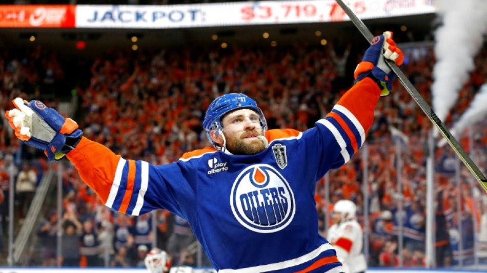 Oilers beat Panthers in OT to win NHL Stanley Cup Final opener