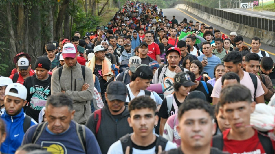 Migrantes optam por pedir ref&uacute;gio ao M&eacute;xico ap&oacute;s medidas dr&aacute;sticas de Trump