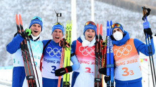 JO-2022: le relais fran&ccedil;ais en argent, Fillon Maillet aux portes d'un exceptionnel grand chelem