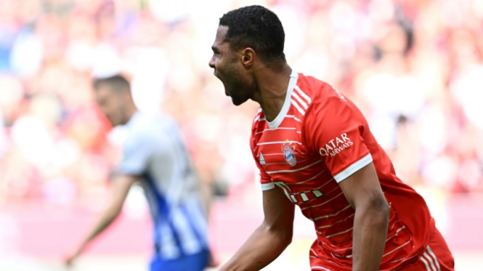 Bayern sink Hertha to move top of Bundesliga