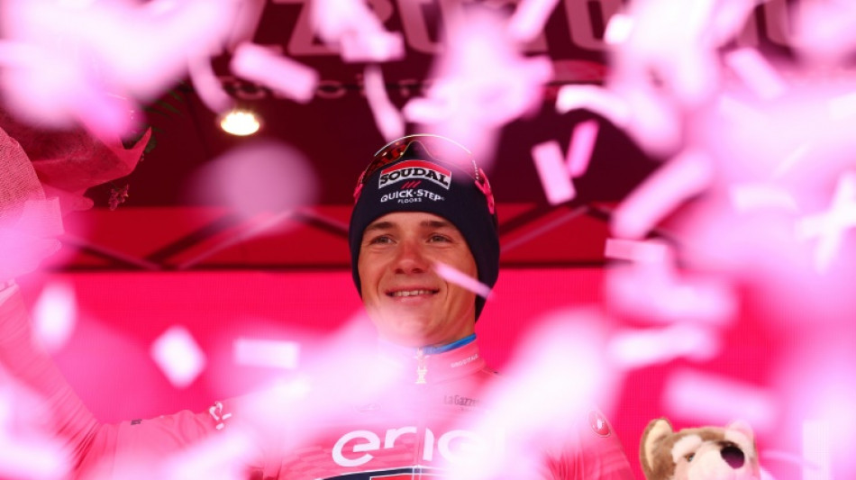 Evenepoel back in Giro pink after tight time-trial