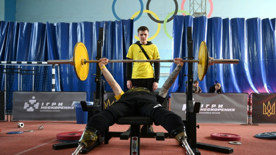 Ukrainian war-wounded rebuild lives through sport