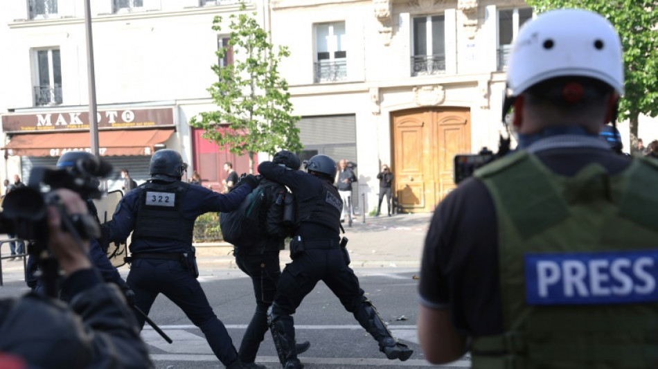 RSF appelle &agrave; faire cesser les "violences polici&egrave;res" contre les journalistes