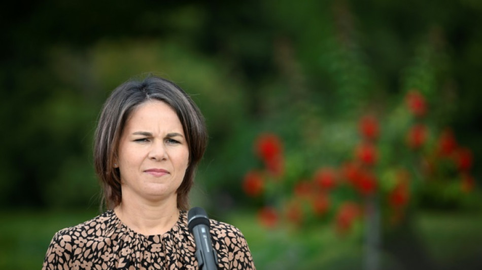 Baerbock sichert bei  &Uuml;berraschungsbesuch in Kiew weitere deutsche Unterst&uuml;tzung zu