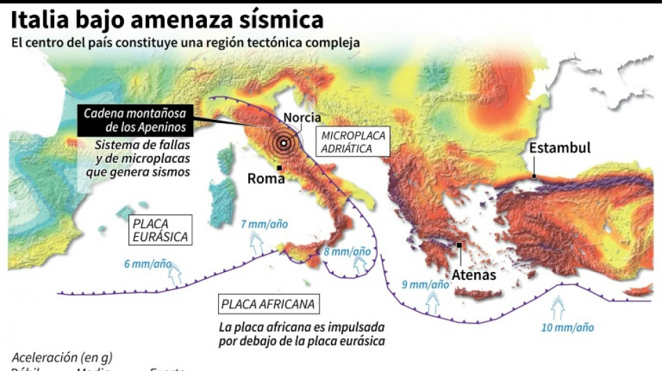 Un sismo sacude el centro de Italia, pero no causa v&iacute;ctimas ni da&ntilde;os