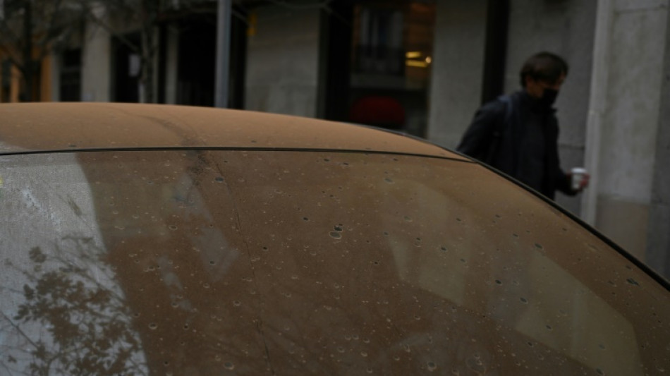 Una nube de polvo del S&aacute;hara cubre de naranja una parte de Espa&ntilde;a
