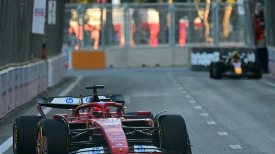 F1: Leclerc le plus rapide d'une 2e s&eacute;ance d'essais tr&egrave;s serr&eacute;e en Azerba&iuml;djan