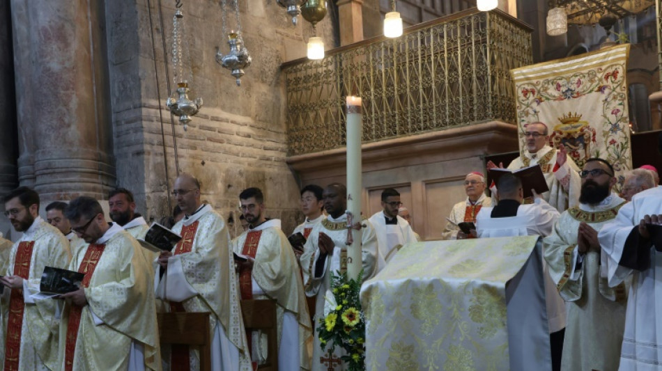 A J&eacute;rusalem, c&eacute;l&eacute;brations juives, chr&eacute;tiennes et musulmanes sous haute s&eacute;curit&eacute;