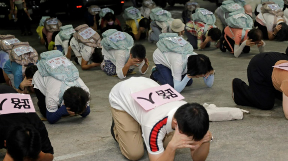 Taiwan air raid drills simulate response to China missile attacks