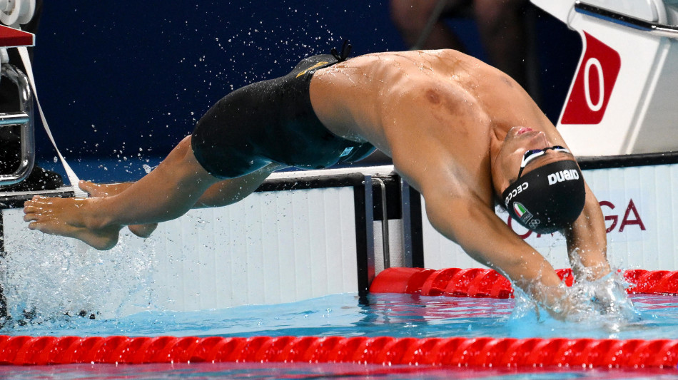 Settecolli: Ceccon primo nei 200 dorso, 'ora sotto con i 100'