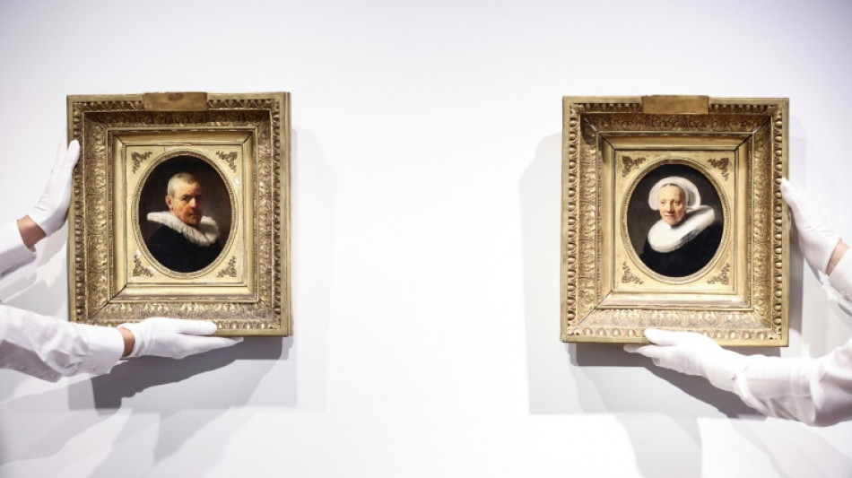 Lost Rembrandt portraits to be sold after 200 years