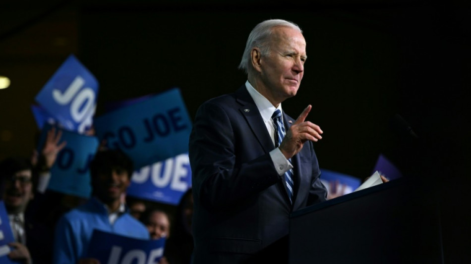 Les d&eacute;mocrates pr&ecirc;ts pour "quatre ans de plus" de Biden
