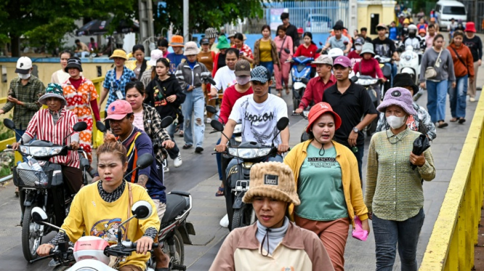 La preocupación de las trabajadoras del sector textil en Camboya por los aranceles de Trump
