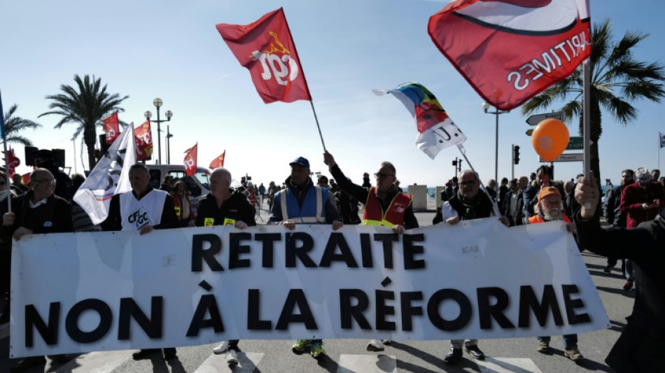 Retraites: les opposants &agrave; la r&eacute;forme dans la rue pour la 7e fois samedi avant une semaine cruciale