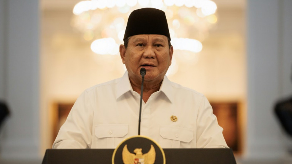 Indon&eacute;sie : le pr&eacute;sident Prabowo d&eacute;nonce des manifestations relevant "de la trahison et du terrorisme"