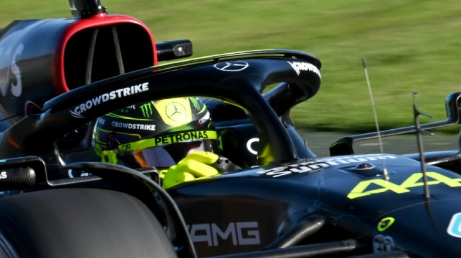 Hamilton ecstatic at Melbourne podium after Mercedes' troubles