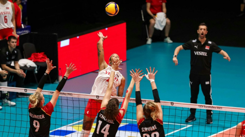 Keine Sensation: Volleyballerinnen verlieren gegen T&uuml;rkei