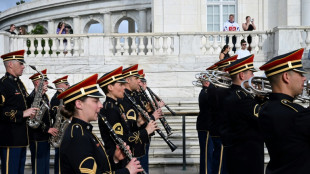 US protesters hit streets before Trump's military parade