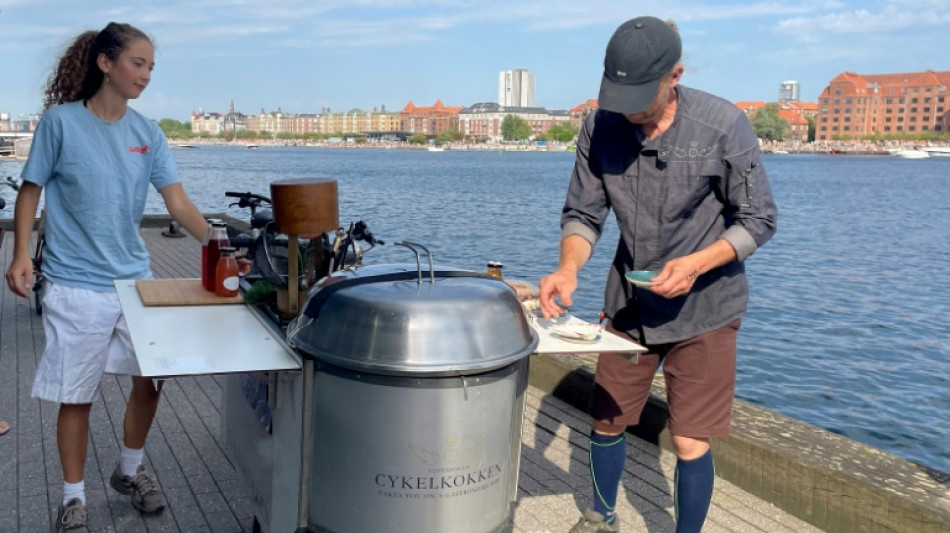 A Copenhague, un chef à vélo fait sortir au grand air la gastronomie locale