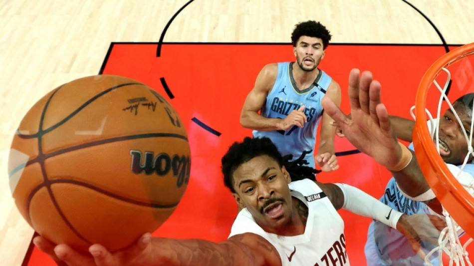 NBA Trail Blazers lose guard Morant for four weeks