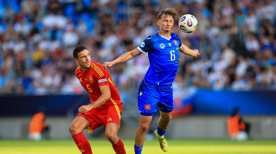 Euro U.21: 3-2 alla Slovacchia, la Spagna vince al 90'