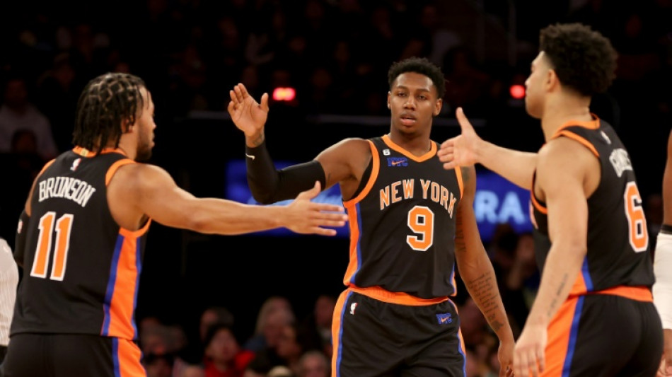 NBA: les Knicks inarr&ecirc;tables face aux Warriors, les Nuggets en t&ecirc;te &agrave; l'Ouest