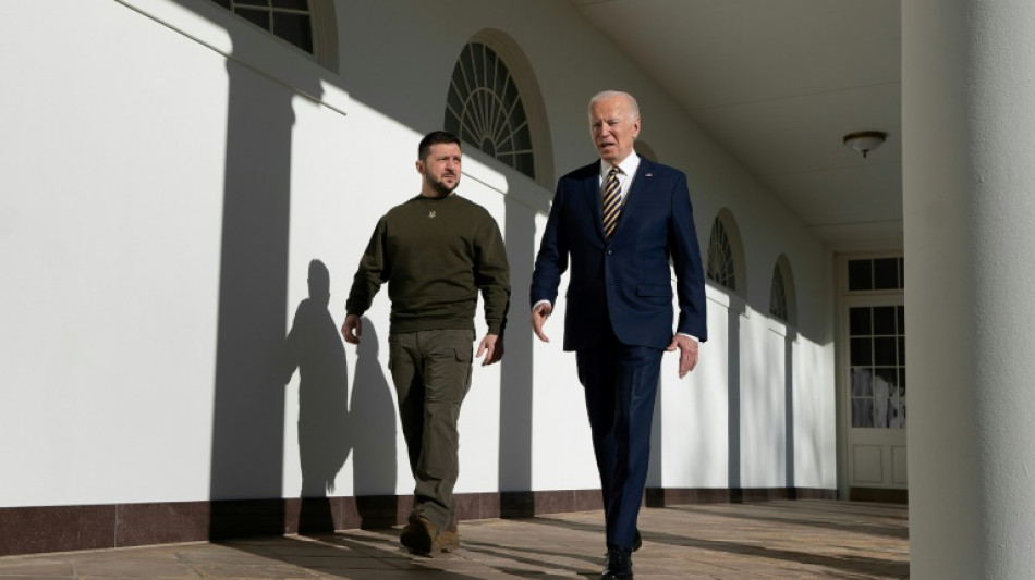 Ukraines Pr&auml;sident Selenskyj zu Gespr&auml;chen in Washington eingetroffen