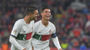 Ligue des nations: le Portugal gagne en R&eacute;p. tch&egrave;que 4-0 et prend la t&ecirc;te devant l'Espagne