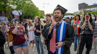 Les &eacute;tudiants d'Harvard manifestent face &agrave; l'offensive de l'administration Trump