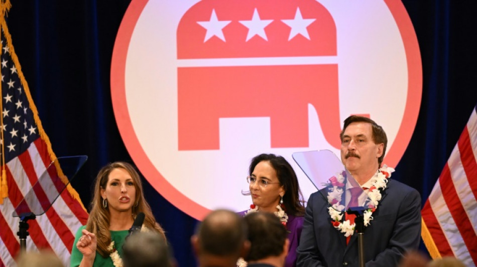 USA: les r&eacute;publicains &eacute;talent leurs divisions pour reconduire la cheffe de leur parti