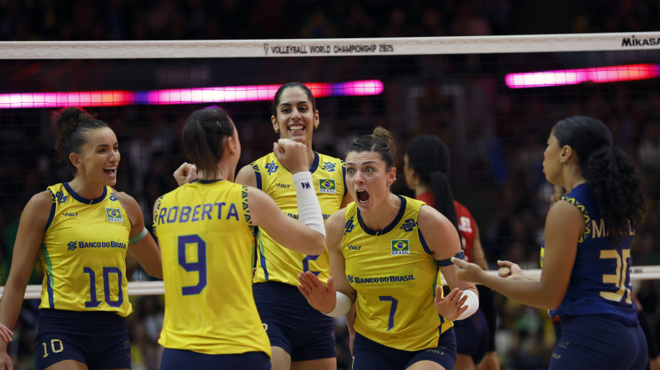 Mondiali volley donne: la semifinale sar&agrave; Italia-Brasile