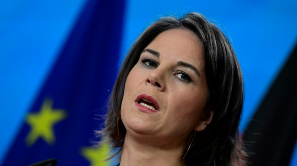 Au&szlig;enministerin Baerbock k&uuml;ndigt Durchsetzung weiterer Sanktionen gegen den Iran an