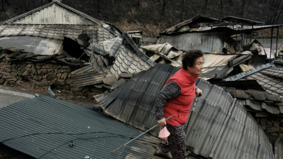 Corea del Sur lucha contra los incendios m&aacute;s mort&iacute;feros registrados en el pa&iacute;s