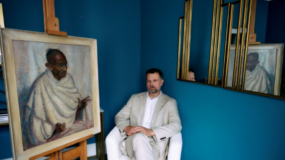 'Hidden treasure': Rare Gandhi portrait up for UK sale