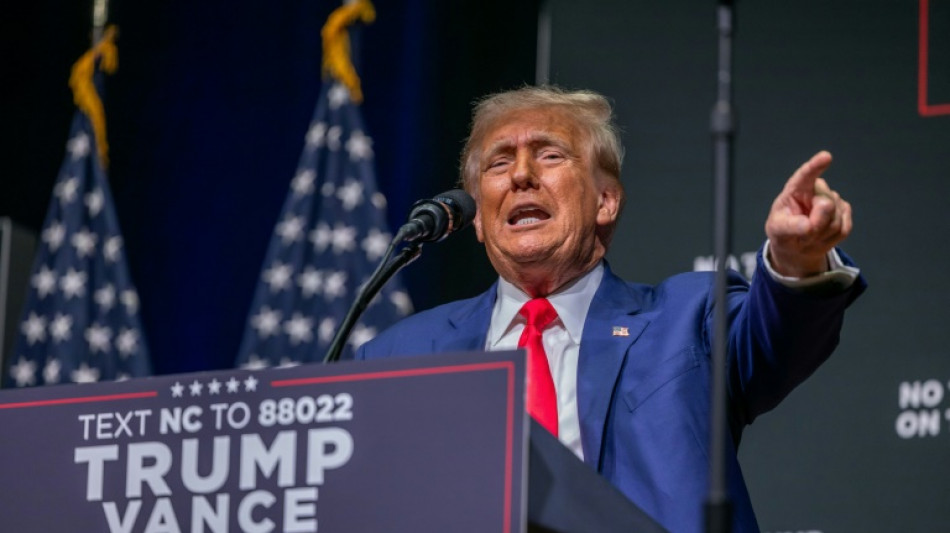 En Caroline du Nord, Trump &eacute;trille Harris sur l'inflation