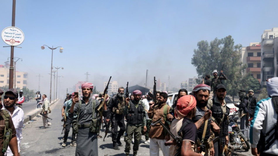 Drusos retomam controle da cidade s&iacute;ria de Sweida