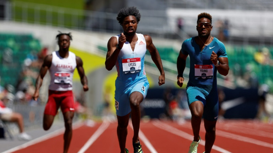 Athl&eacute;tisme: Lyles, Steiner et Benjamin en imposent aux Championnats US