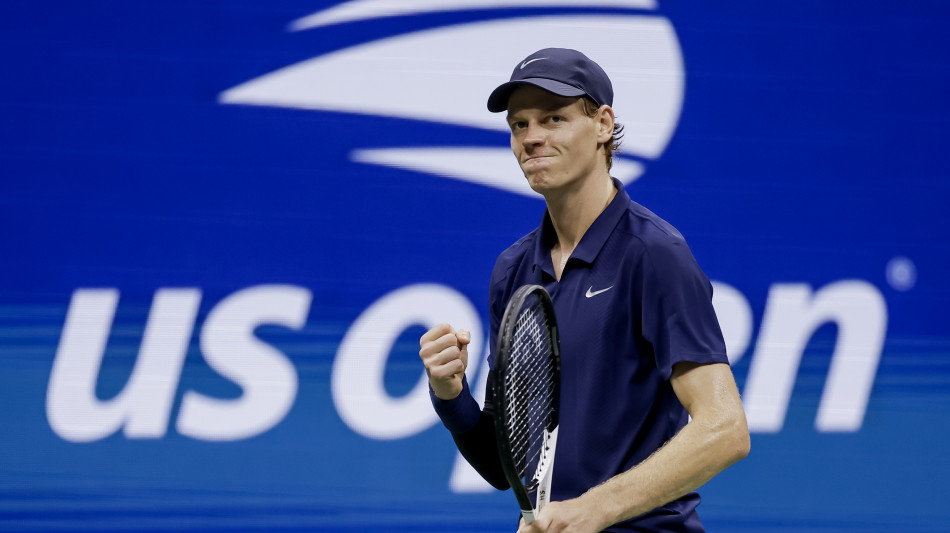 Us Open: battuto Auger-Aliassime, Sinner in finale