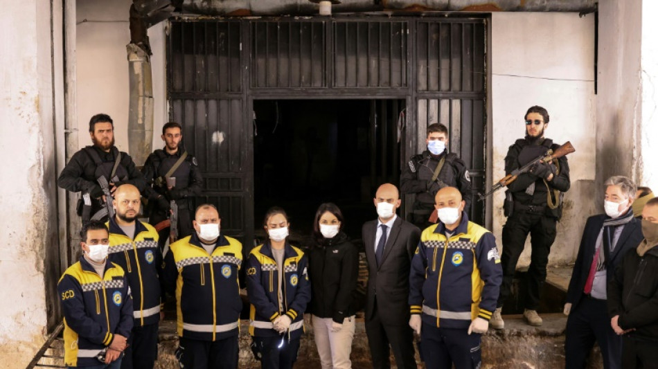 Baerbock und Barrot besuchen ber&uuml;chtigtes Saidnaja-Gef&auml;ngnis bei Damaskus 